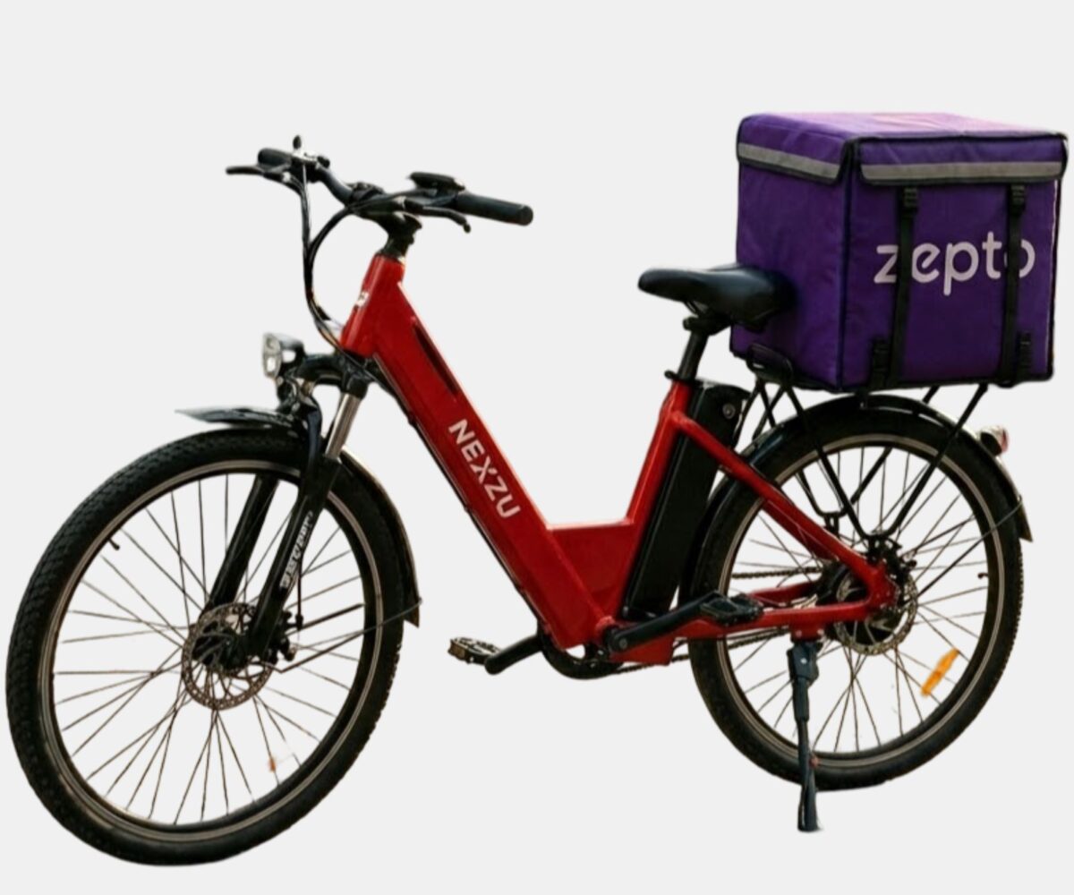 Nexzu Roadlark Cargo electric cycle, side view